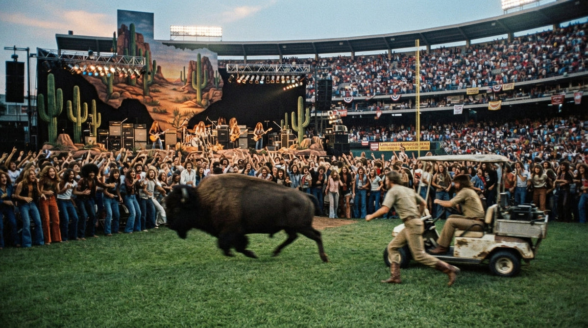 The Rock Tour Where a Buffalo Escaped