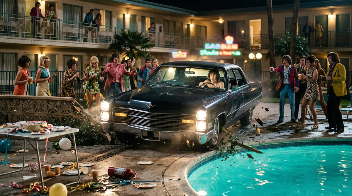 The Rock Star Who Drove a Car Into the Pool – Or Did He?