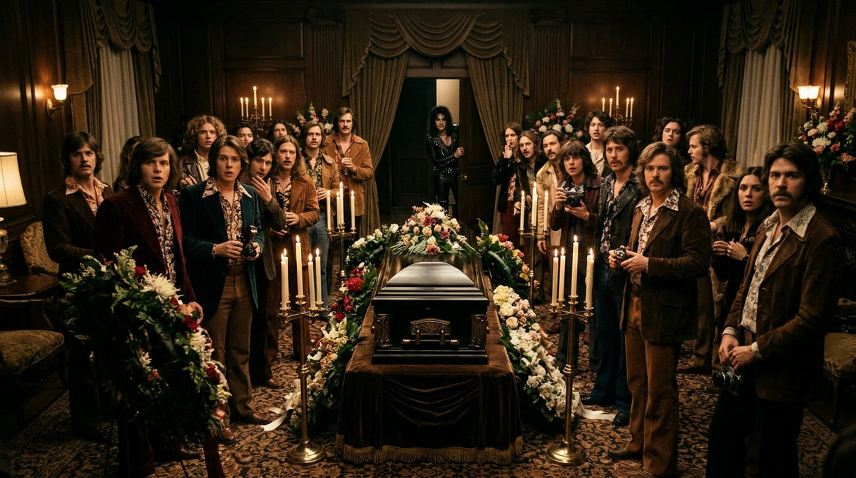 The Rock Star Who Held His Own Funeral