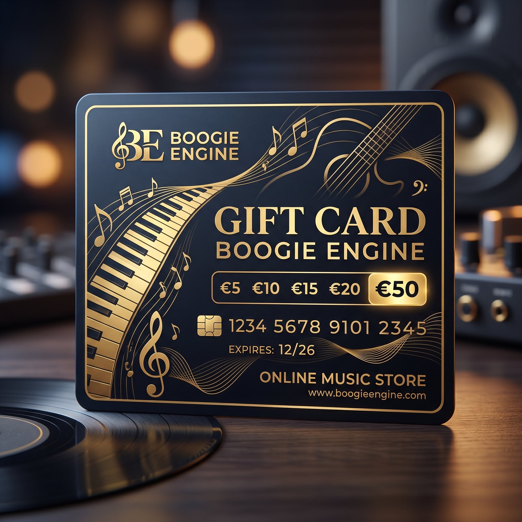 Boogie Engine Gutschein / Gift Card
