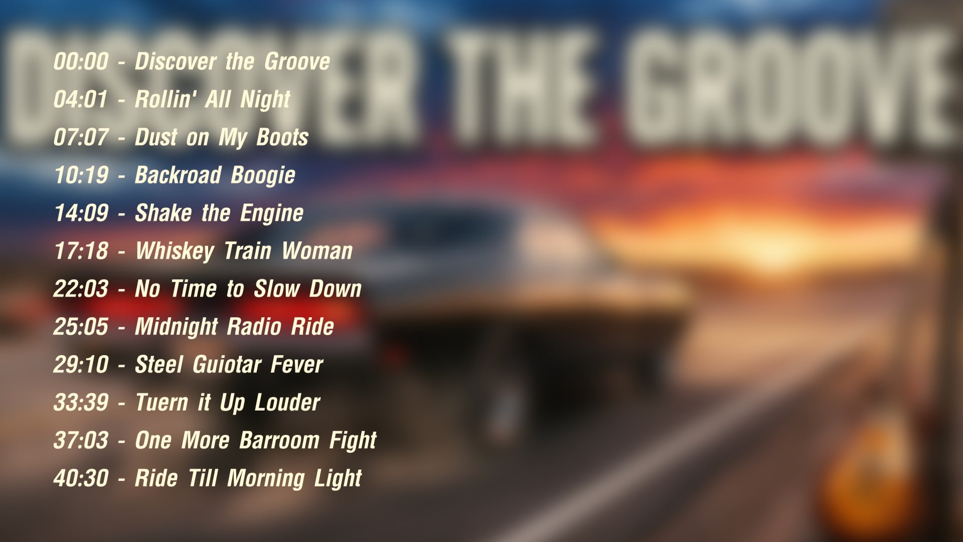 Discover the Groove