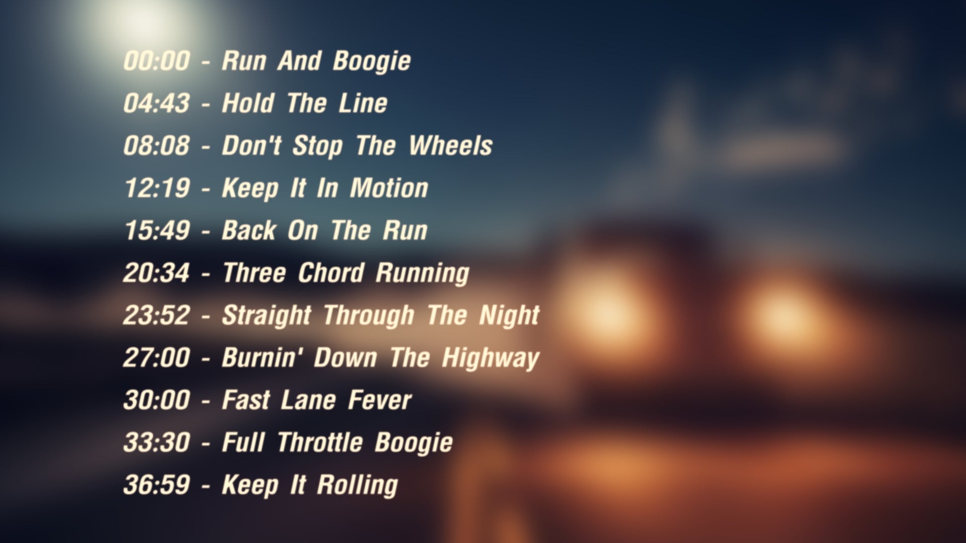 Keep it in Motion